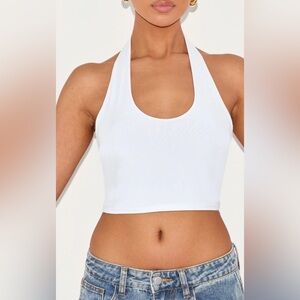 Pacsun Contour White Crop top